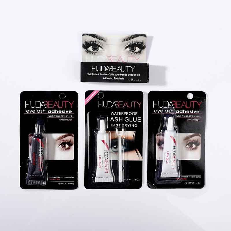 Huda Beauty False Eyelash Glue - Waterproof Dark Tone Eyelash Adhesive for Extensions (1pc) | Perfect for Night Out, Weddings & Special Occasions