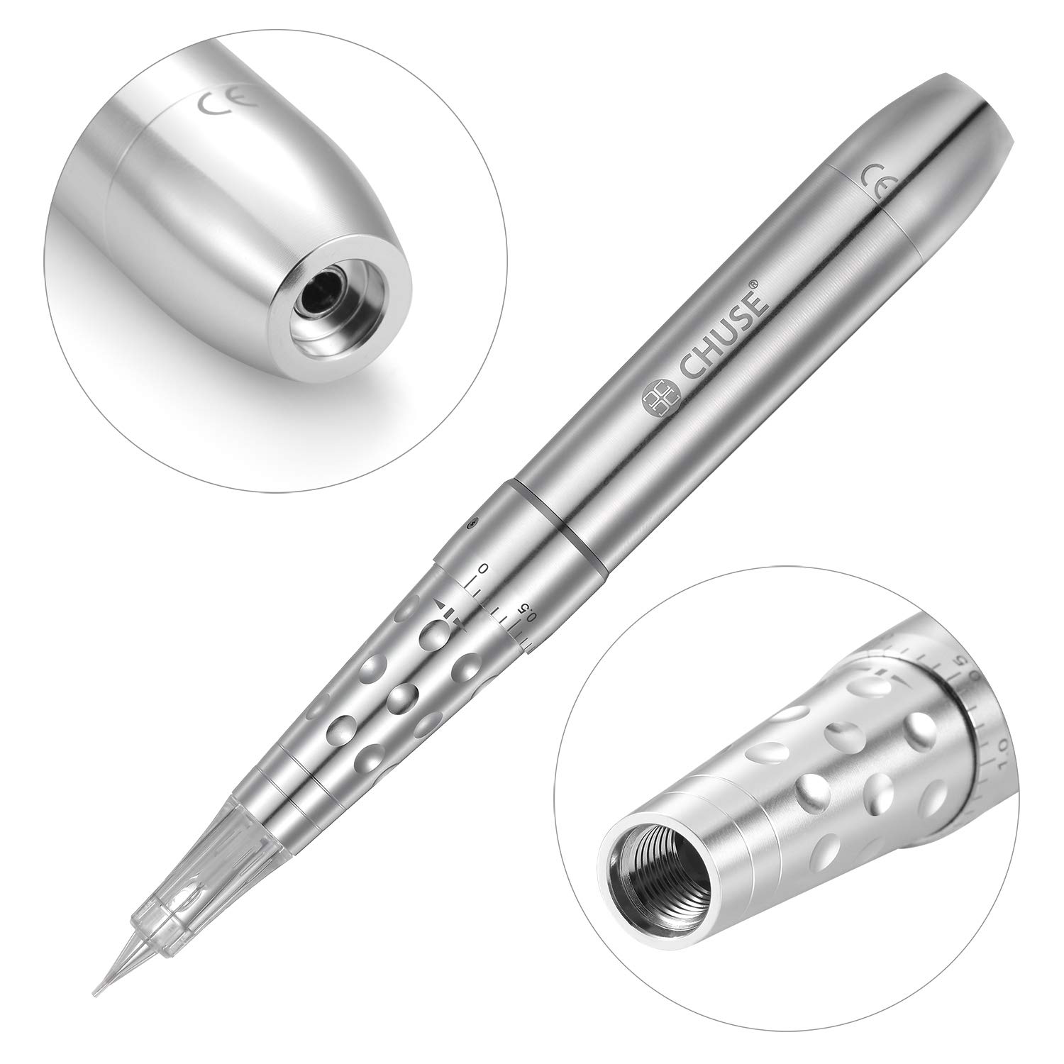 CHUSE C18 Wireless Permanent Makeup Machine Kit - Professional PMU Tattoo & Microblading Pen for Eyebrows, Eyeliner & Lips | Salon, Beauty Studio & Home Use