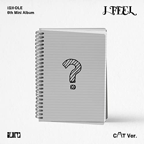(G)I-DLE I FEEL (CAT VER.) Official Album CD - K-Pop Music for Fans, Collectors & Gift Giving - Perfect for Parties, Workouts & Relaxation