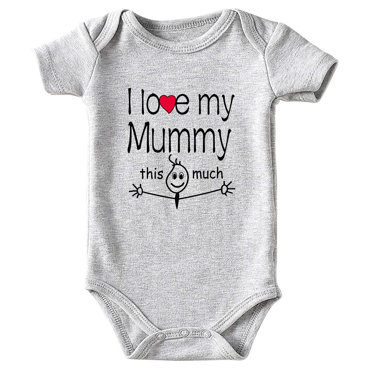 SHLRZY Baby Boy & Girl Clothes - Unisex Bodysuits for Playtime & Family Outings