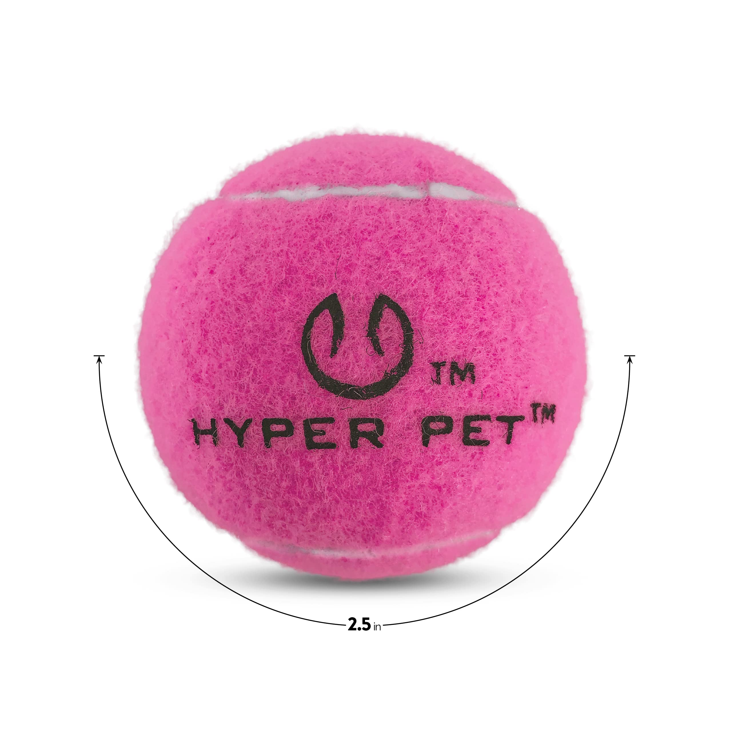Hyper Pet Tennis Balls for Dogs - Safe, Durable 2.5