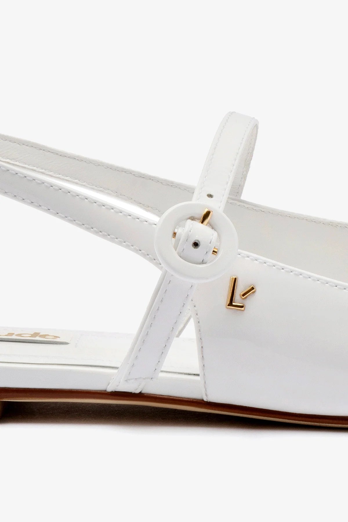 Georgina Women's Ballet Flats - White Patent Leather Shoes for Comfort & Style | Perfect for Work, Casual Wear & Dancing