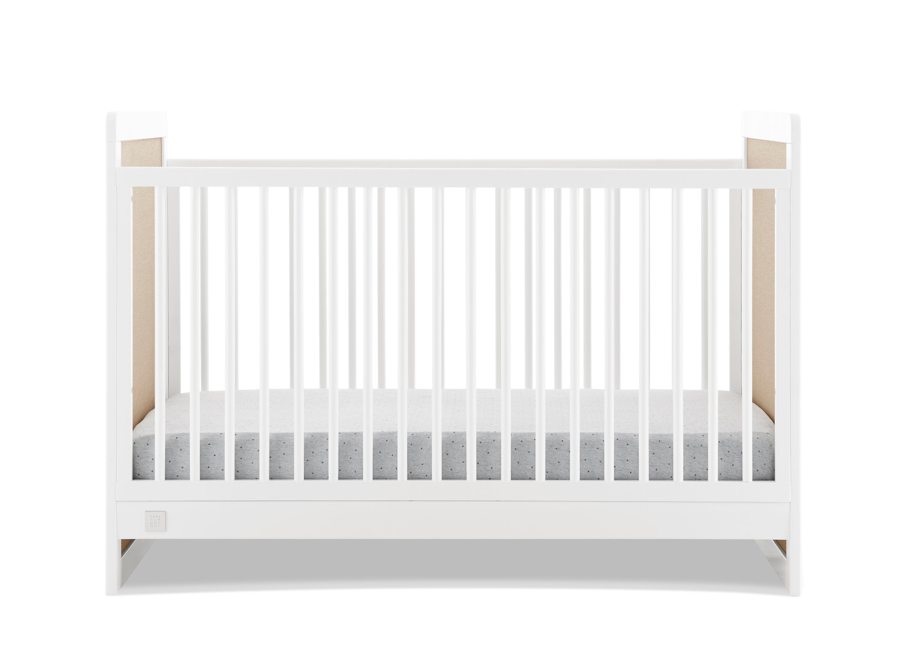 BabyGap Liam 4-in-1 Convertible Crib - Nursery Essential for Newborn to Toddler - Perfect for Bedrooms, Daycares & Guest Rooms
