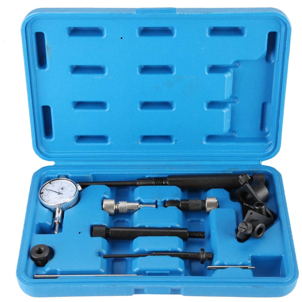 BMW Audi Fiat Ford Renault Diesel Fuel Injection Pump Timing Tool Kit - Professional Fuel Pump Timing Indicator Set for Engine Maintenance & Repair (Perfect for Mechanics & DIY Car Enthusiasts)