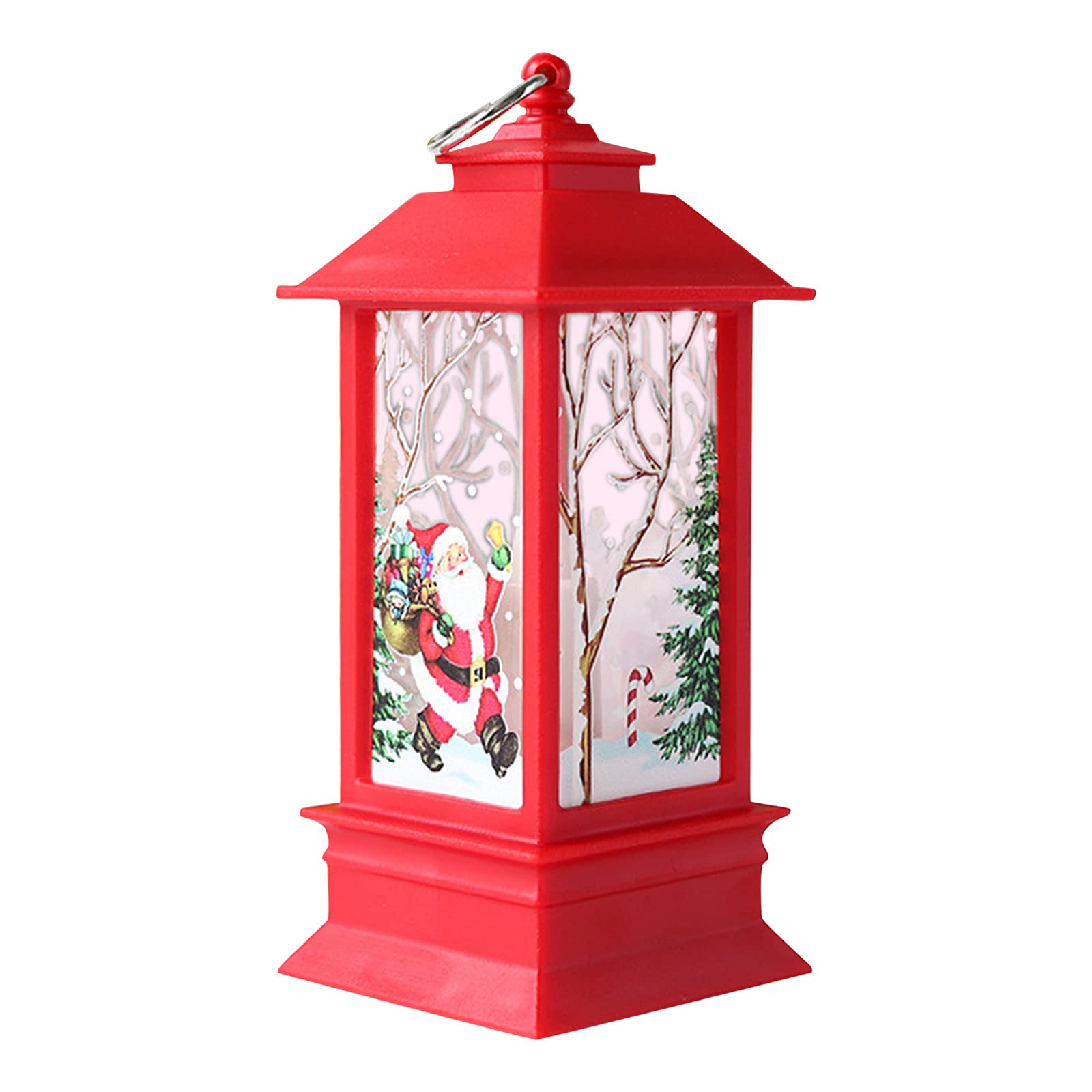 LED Scented Jar Candle Holder - Fall & Christmas Decor for Home, Tea Parties & Holiday Celebrations - Warm Ambiance with Flameless Tea Lights