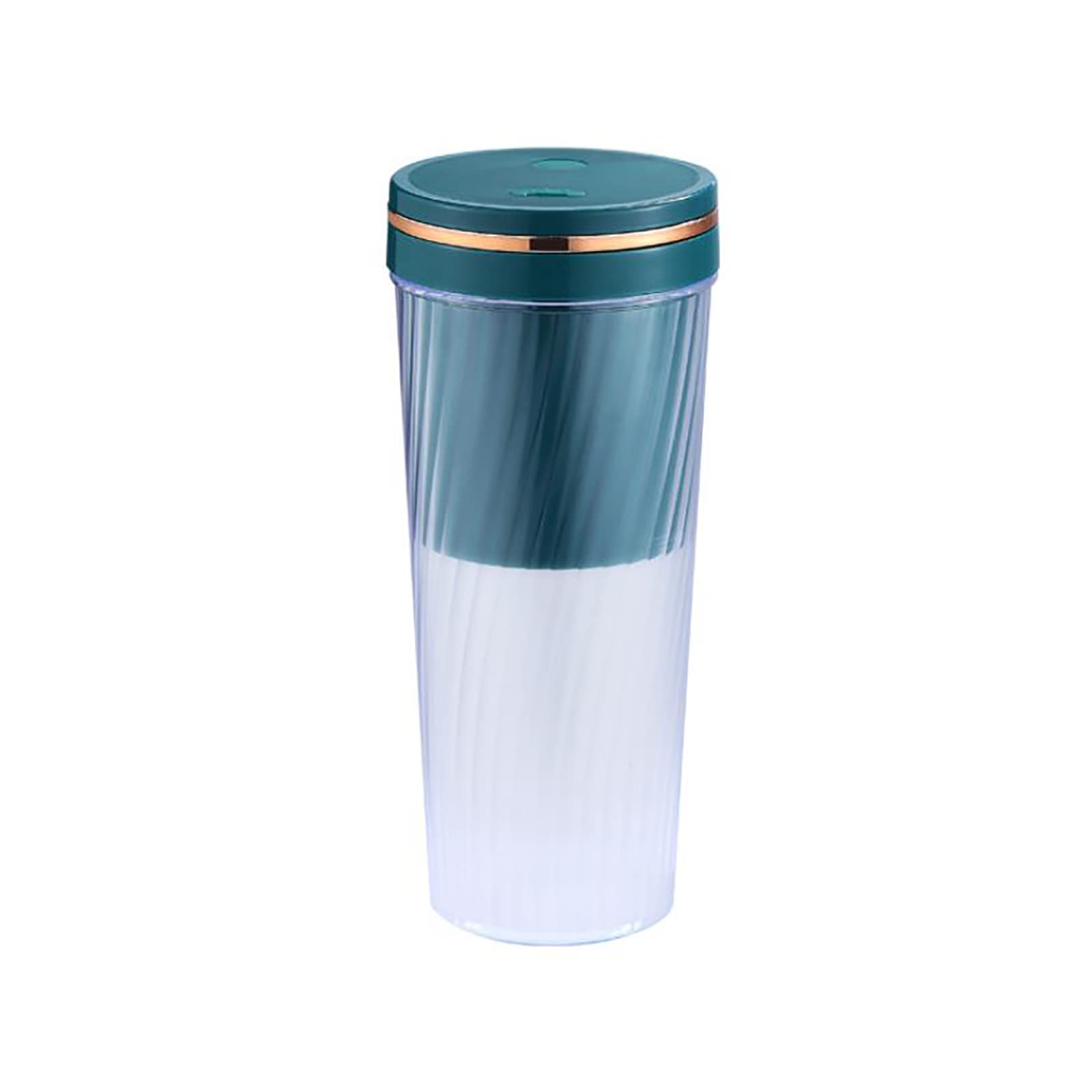Portable USB Rechargeable Mini Blender - Personal Smoothie Maker & Juicer for Kitchen, Travel, Office - Compact & Lightweight for On-the-Go Healthy Drinks (Green) | Perfect for Making Protein Shakes, Baby Food & Fresh Juices at Home, Gym or Outdoor Adventures