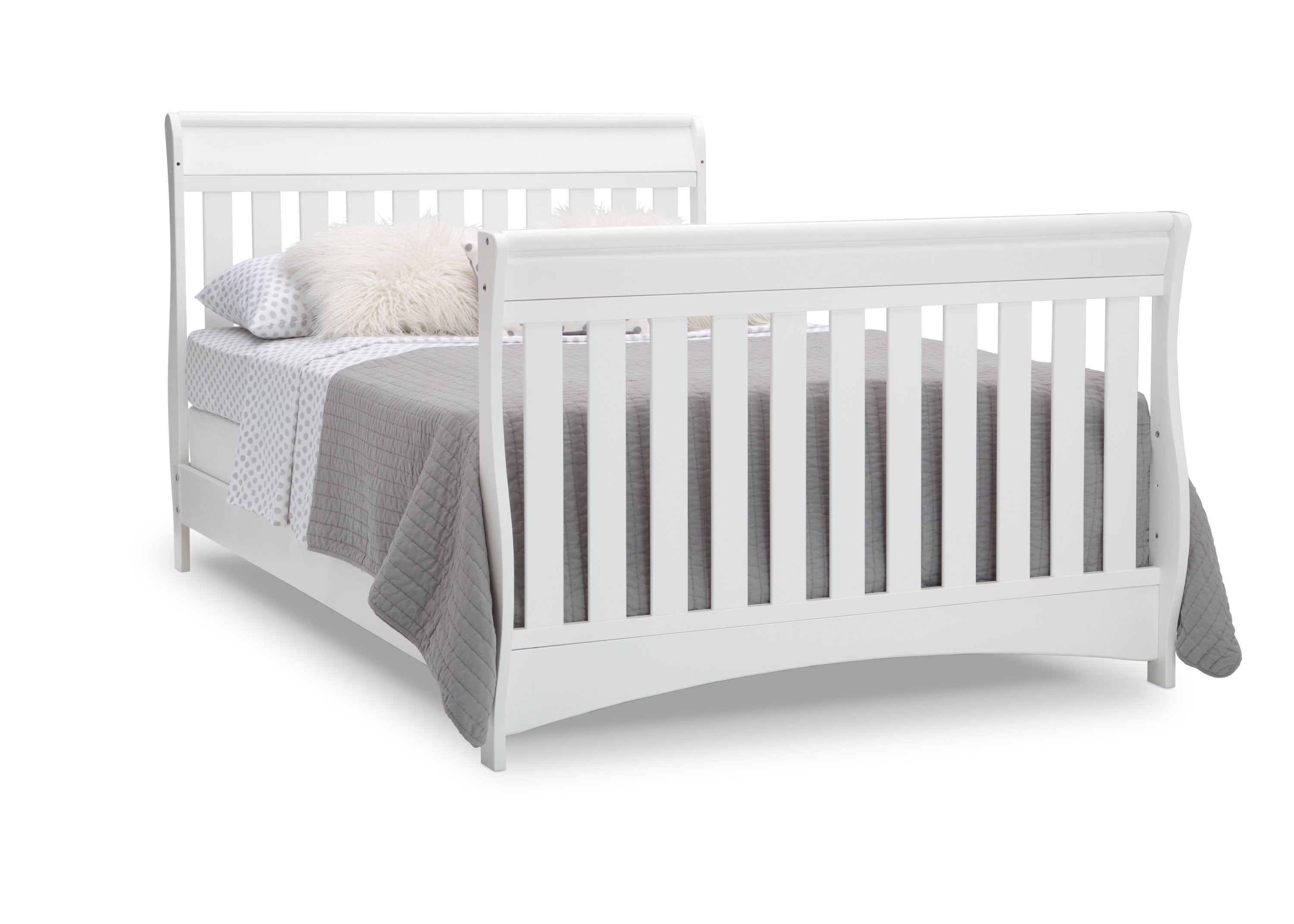Bentley S Series Deluxe 6-in-1 Convertible Baby Crib - Nursery Furniture for Newborn to Toddler Bed | Perfect for Modern Nursery, Bedroom & Daycare