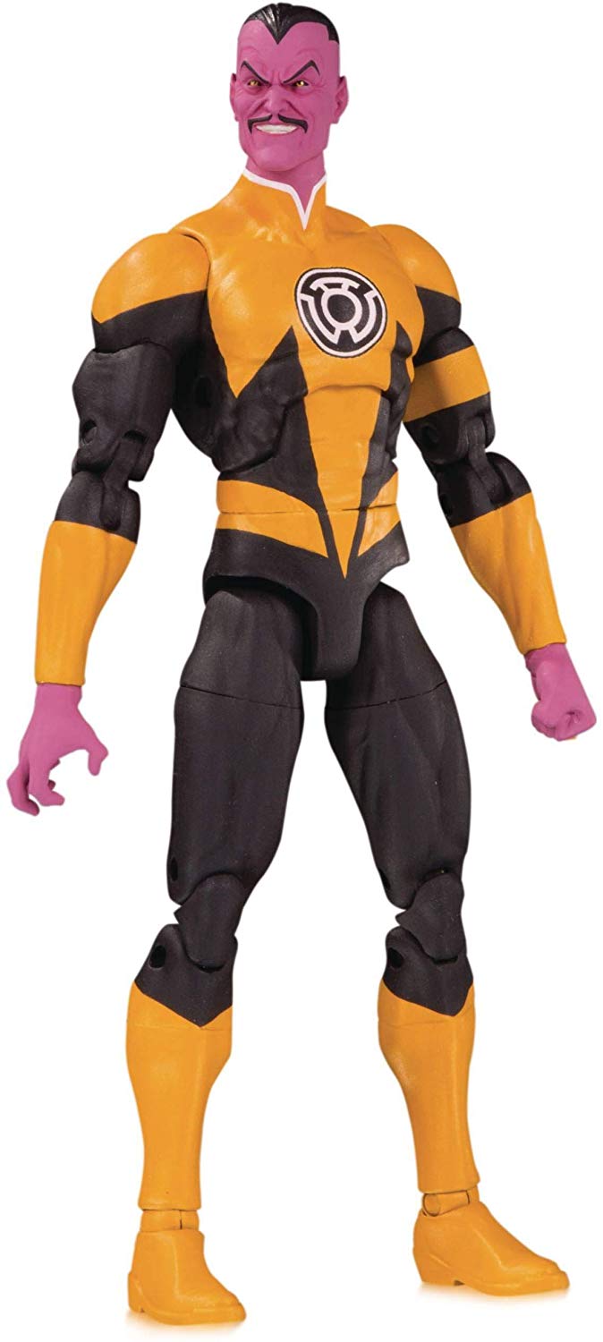DC Essentials Sinestro Action Figure - Highly Detailed Collectible Toy for DC Comics Fans - Perfect for Display, Gifts, and Cosplay Accessories