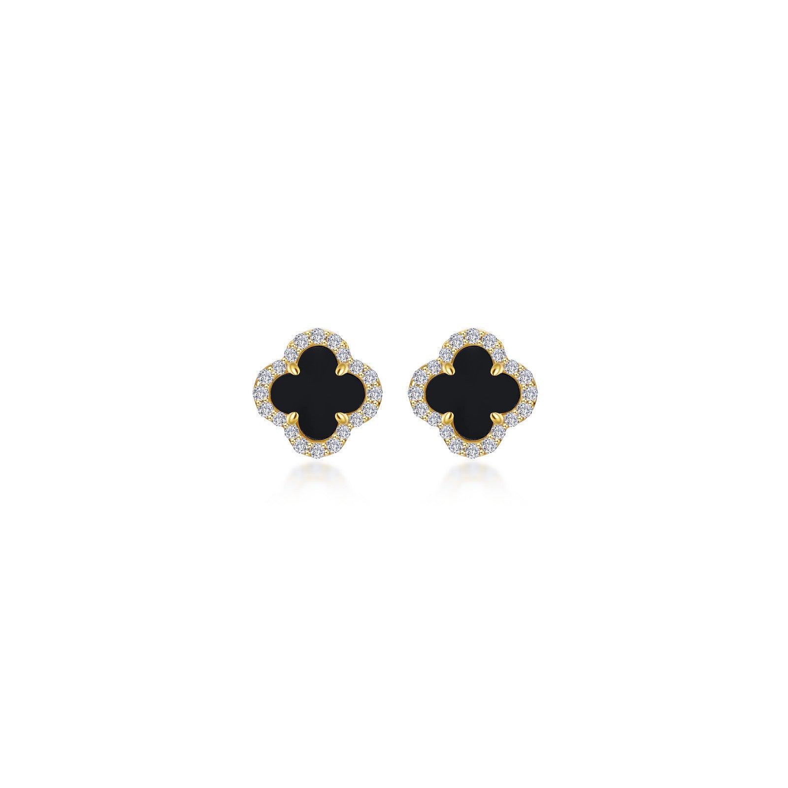0.4 CTW Halo Stud Earrings - Diamond Accent Sterling Silver Earrings for Women | Perfect for Weddings, Parties & Everyday Wear