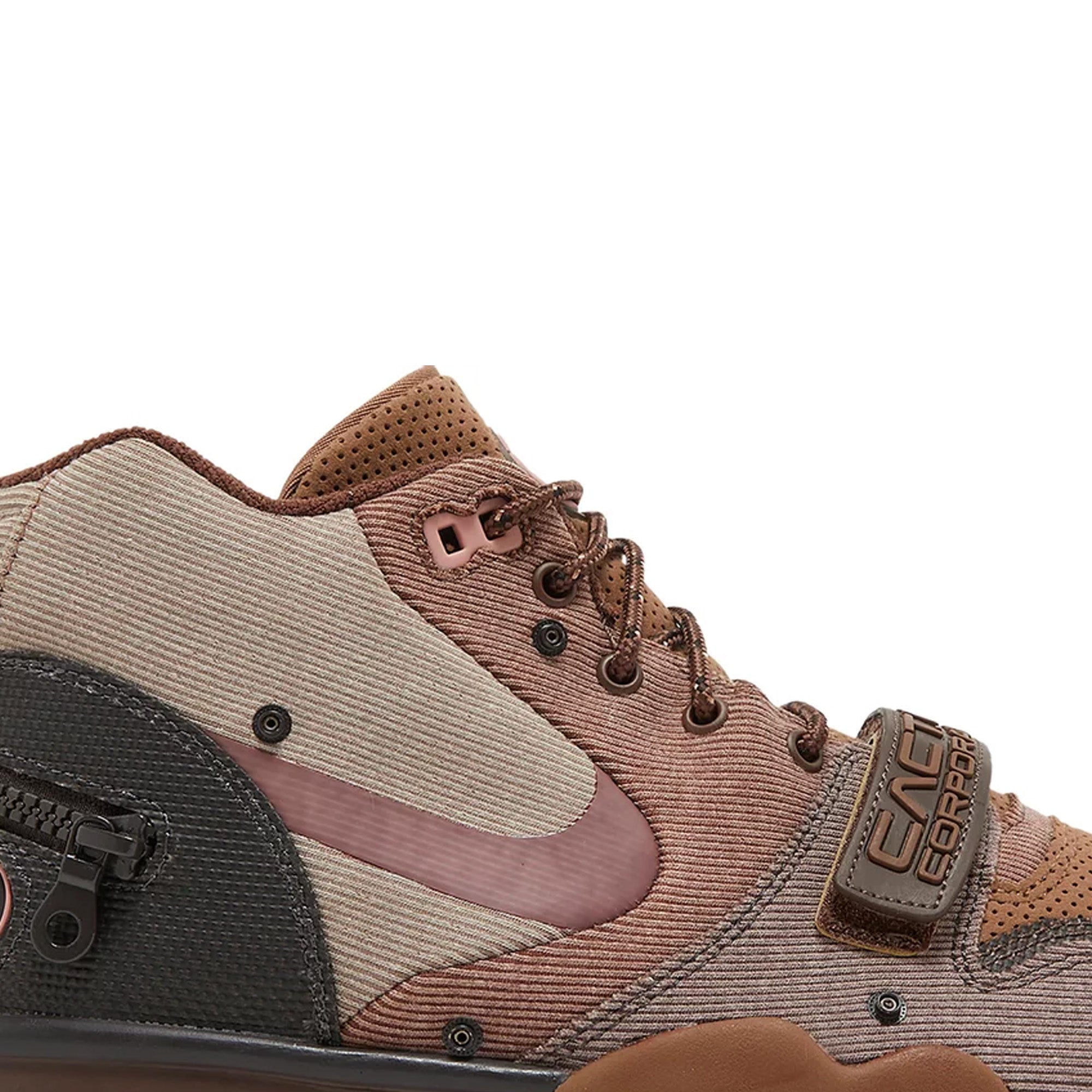 Travis Scott x Nike Air Trainer 1 SP 'Chocolate Brown' 2022 Retro Sneakers - Gym Workout & Streetwear Fashion Shoes