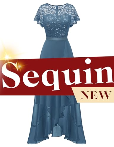 Grey Blue Sequin