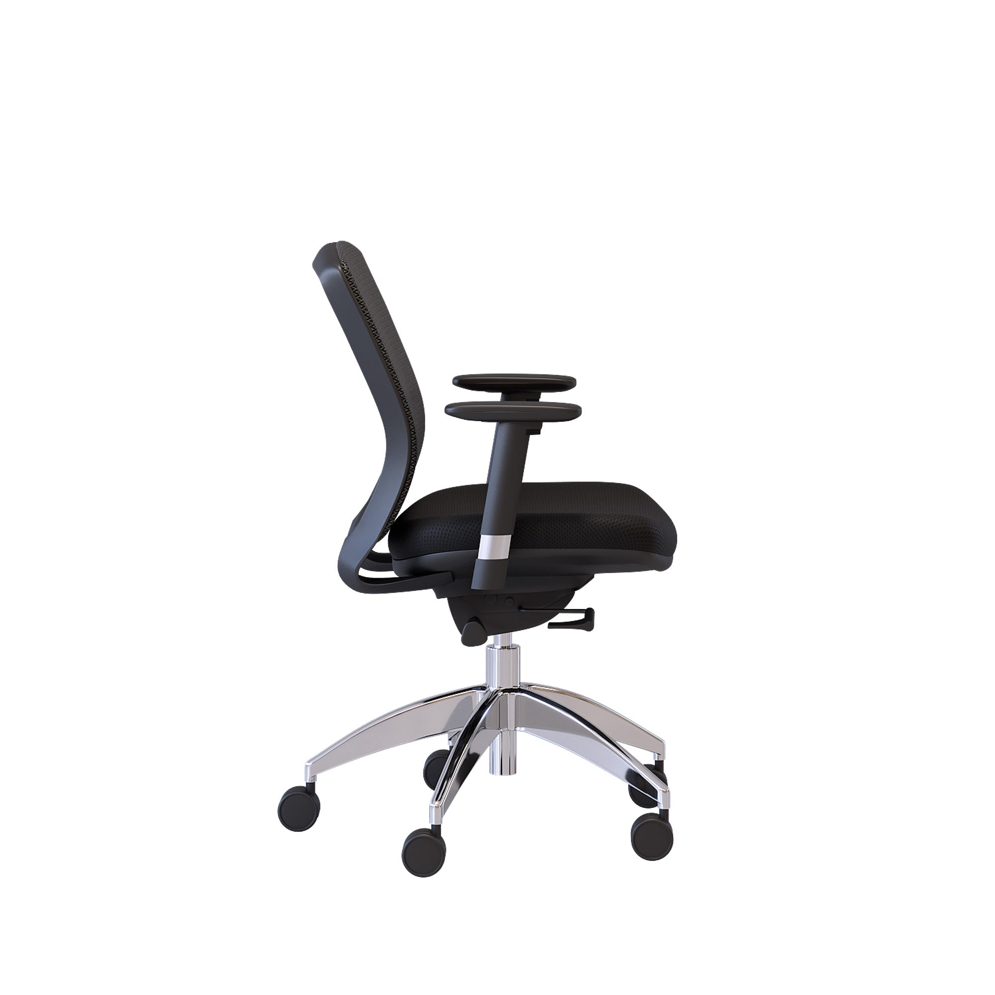 Ergonomic Logan Office Chair - Black - Comfortable Desk Chair for Home & Office Workspaces