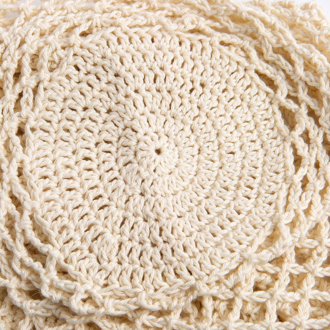 Crochet Market Bag DIY Kit - Complete Starter Set for Handmade Tote Bags - Perfect for Grocery Shopping, Beach Trips & Farmers Markets