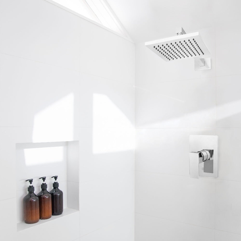 ZLINE Bliss Rainfall Shower Faucet in Chrome - High Pressure Luxury Showerhead with Adjustable Spray Settings for Spa-Like Bathroom Experience (BLS SHF CH)