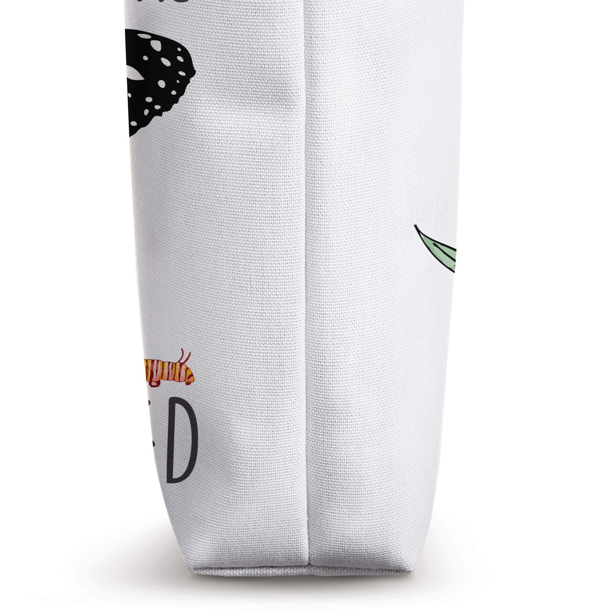 Save The Monarchs Plant Milkweed - Funny Butterfly Flower Tote Bag for Grocery Shopping & Eco-Friendly Lifestyle