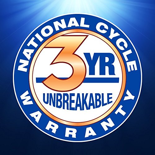 National Cycle Tall VStream Windshield N28209 - Motorcycle Windshield for Harley, Honda & More - Perfect for Touring & Long Rides