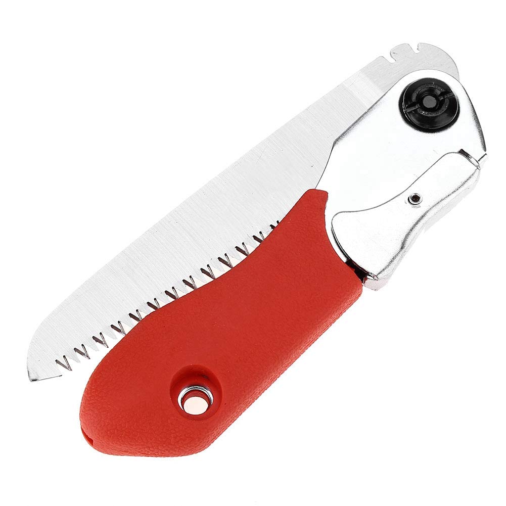 Foldable Pruning Saw - 14.5in Anti-Slip Handles for Outdoor Gardening & Tree Cutting