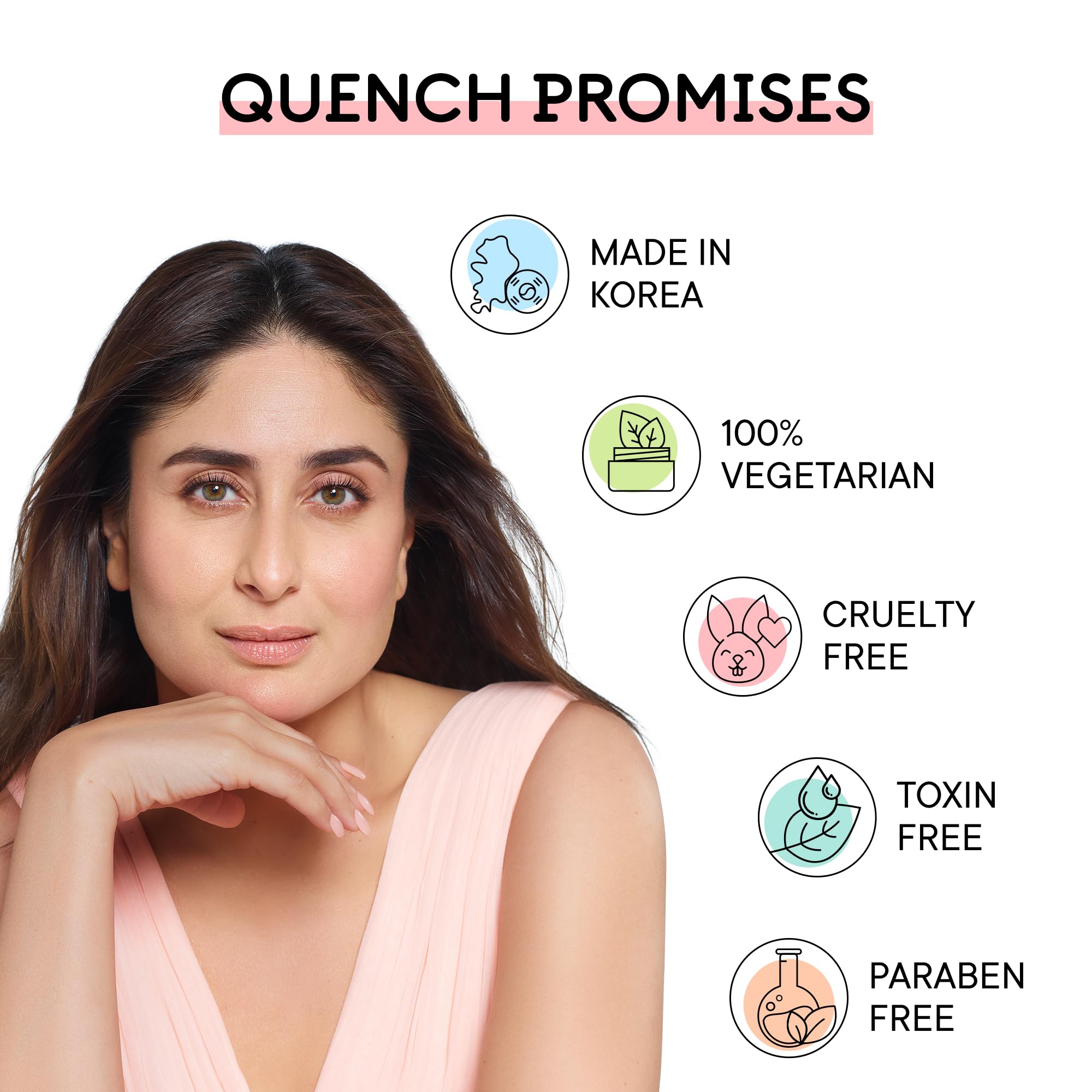 QUENCH BOTANICS Korean Matcha Green Tea Face Wash - Skin Detox Gel Cleanser with Antioxidants for Oily & Acne-Prone Skin | Reduces Breakouts & Pores | Made in Korea (25ml) | Perfect for Morning & Night Skincare Routine