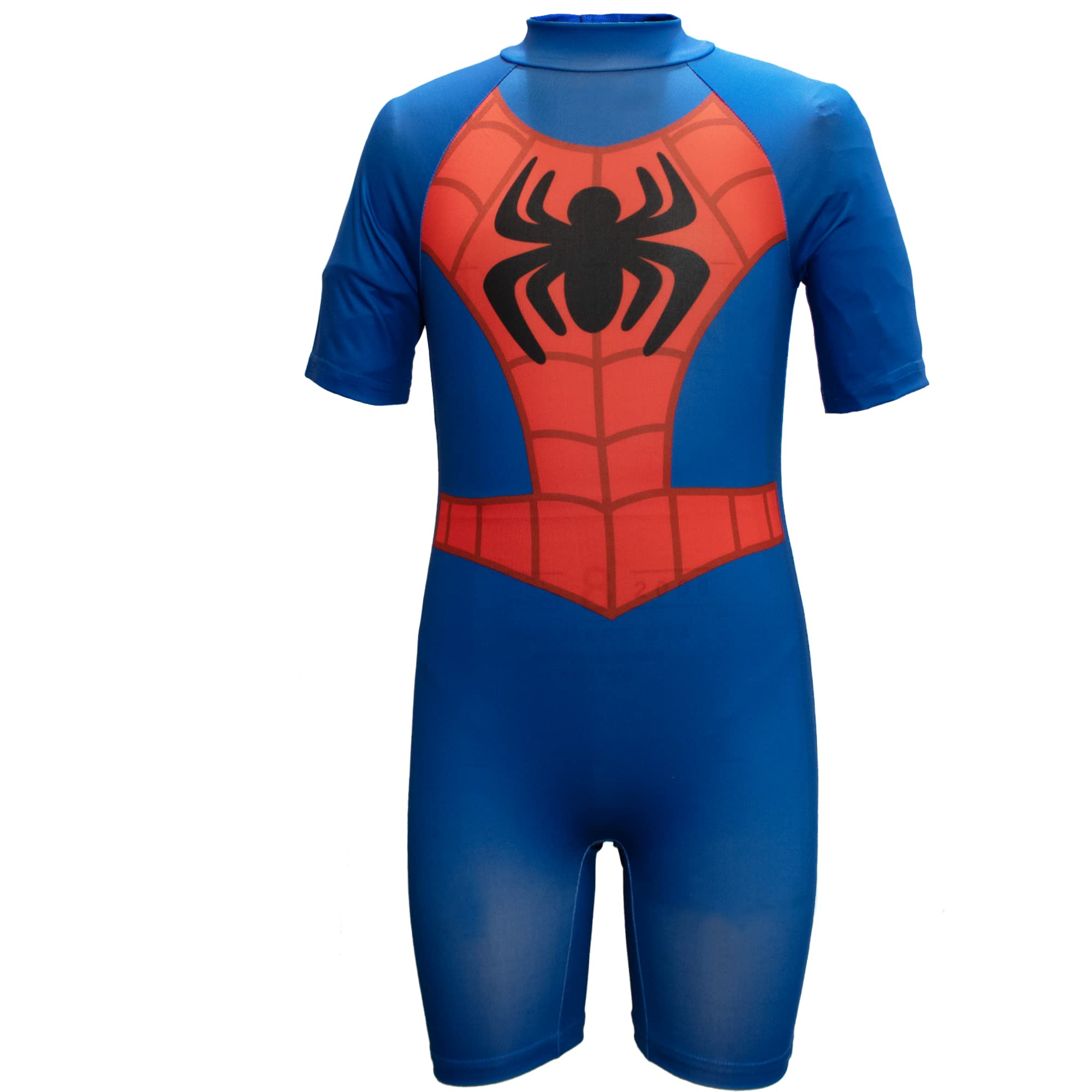 Marvel Spider-Man Boys Swim Trunks - Quick-Dry UV Protection Swimwear for Kids - Perfect for Pool, Beach & Summer Water Activities
