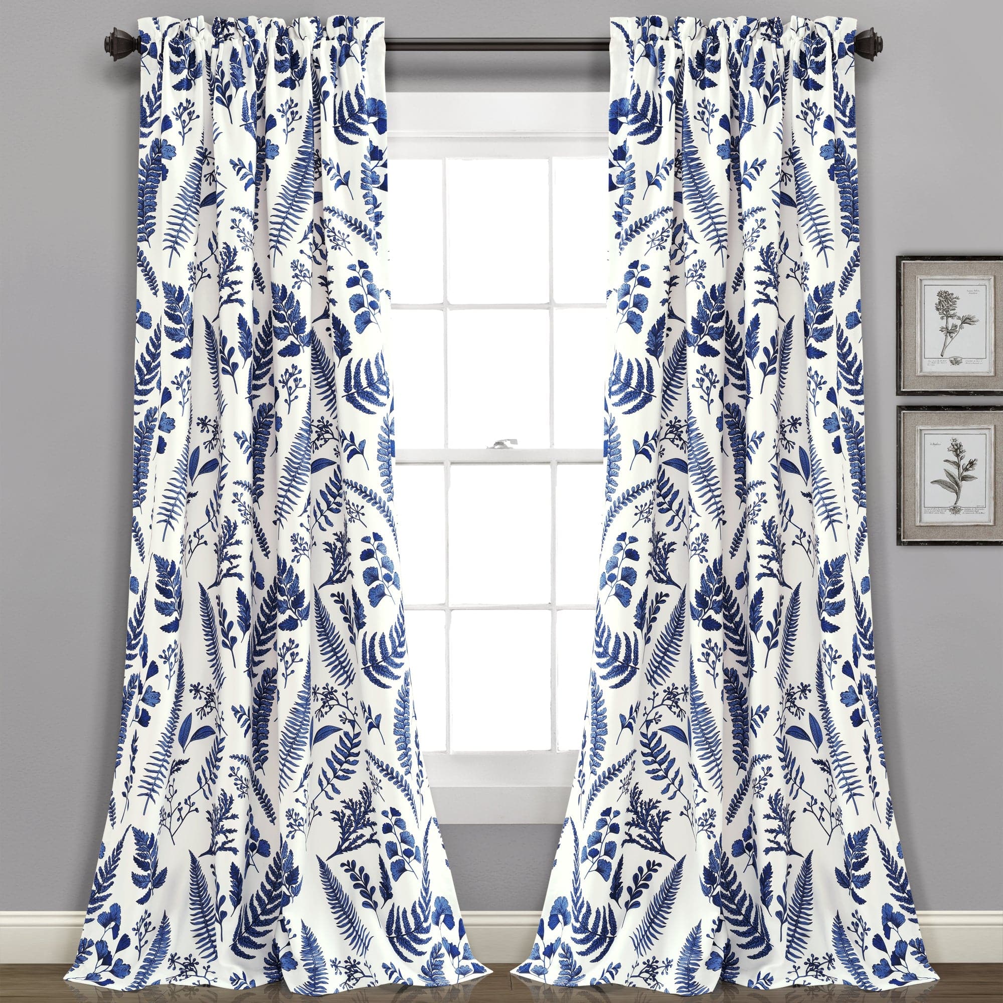 Devonia Light Filtering Window Curtains - Set of 2 Panels for Living Room & Bedroom - Soft Sheer Drapes for Privacy & Sun Protection