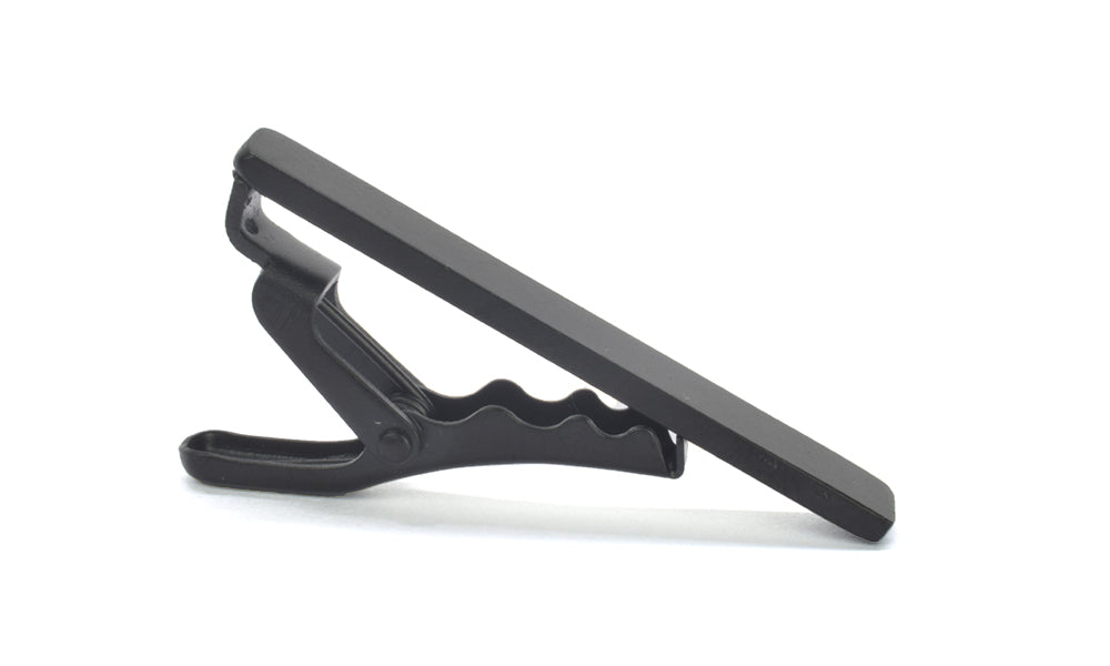 Elegant Mini Black Tie Clip for Men - Perfect for Weddings, Business Meetings & Formal Events
