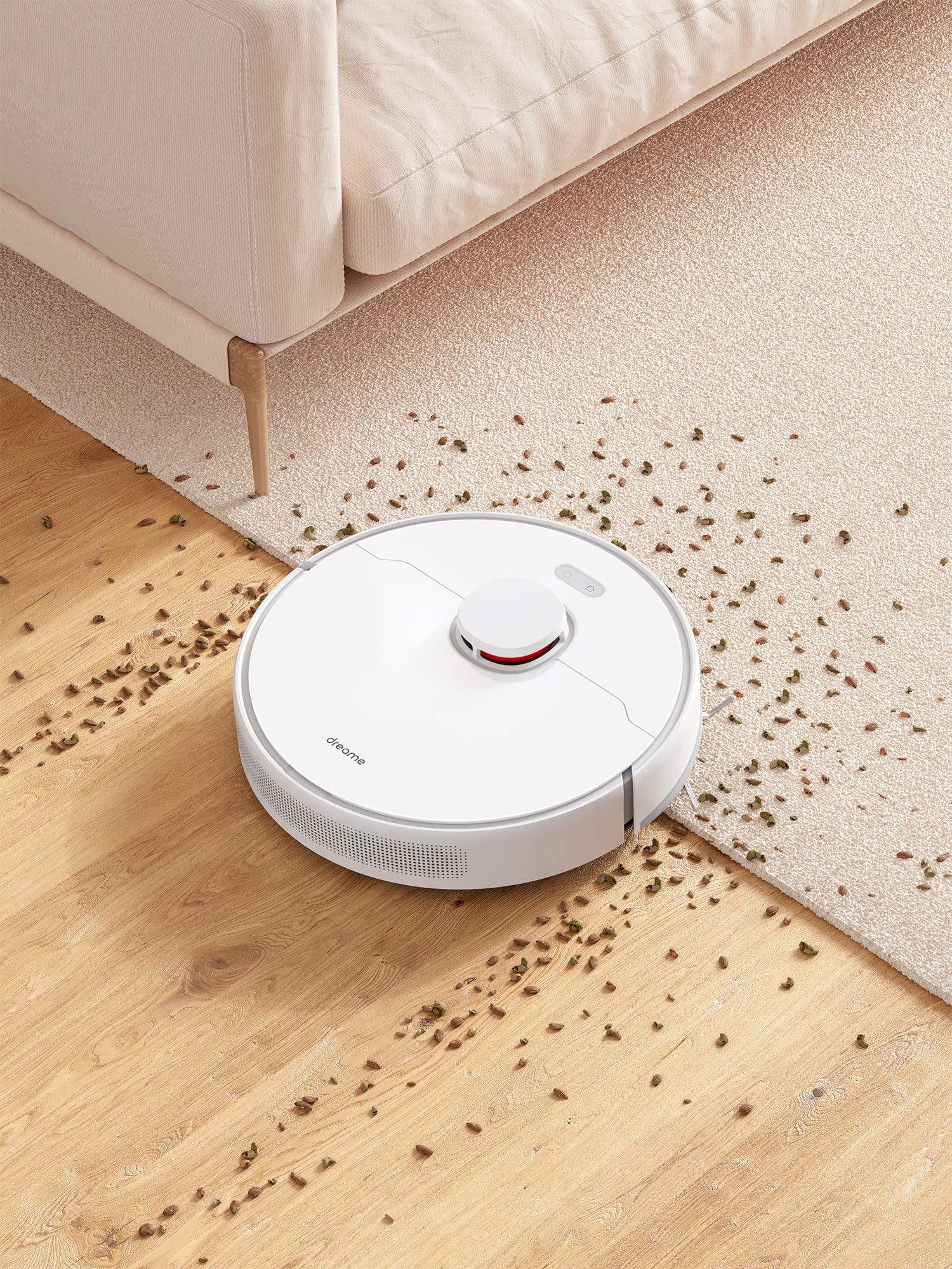 DREAME Robot Vacuum Side Brush Replacement (2PCS) - Compatible with D10 Plus & D10 Plus Gen2 - Perfect for Hardwood Floors & Carpets Cleaning - Essential Accessory for Pet Hair & Dust Removal