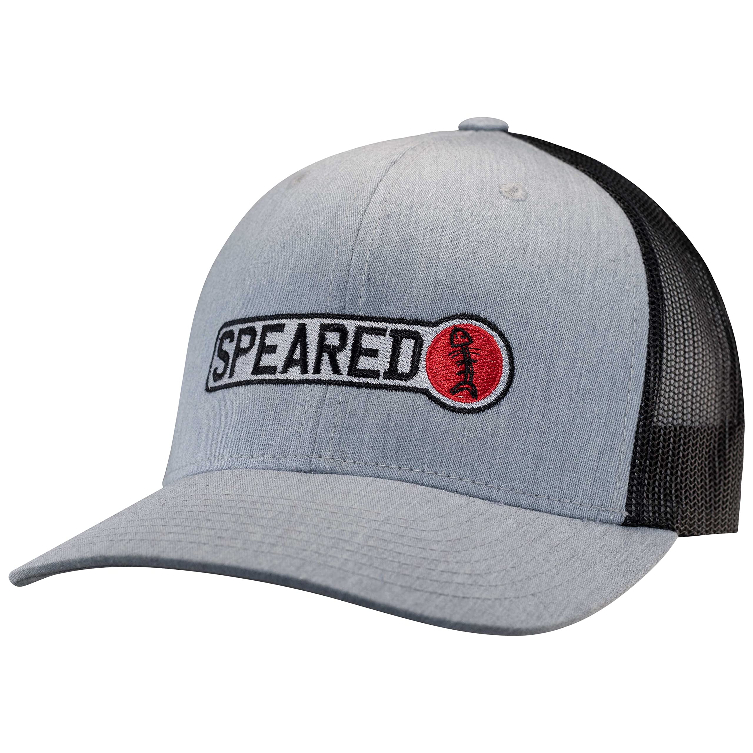 Premium Spearfishing Trucker Hat - UV Protection & Quick Dry for Outdoor Fishing, Boating, and Water Sports