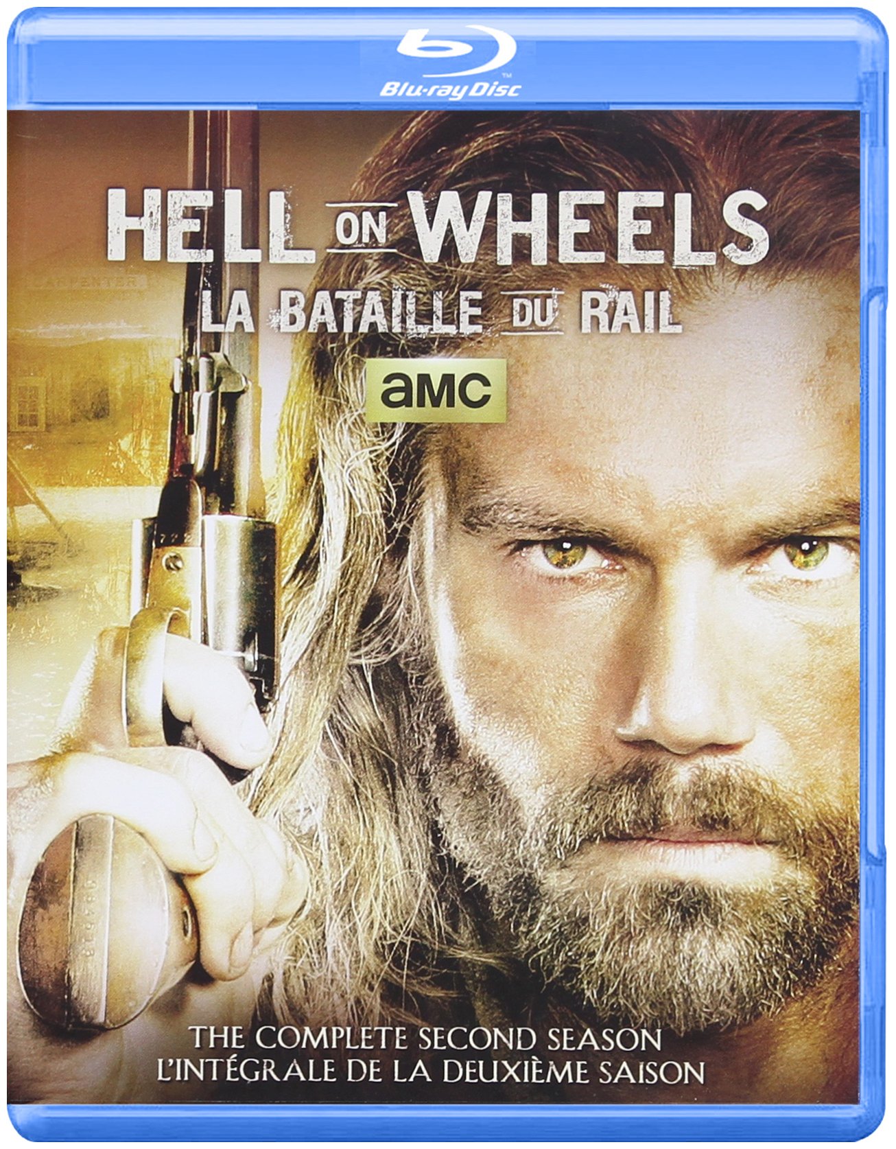 Hell on Wheels - The Complete Season 2 Blu-ray | Western TV Series | Perfect for Movie Nights & Western Fans