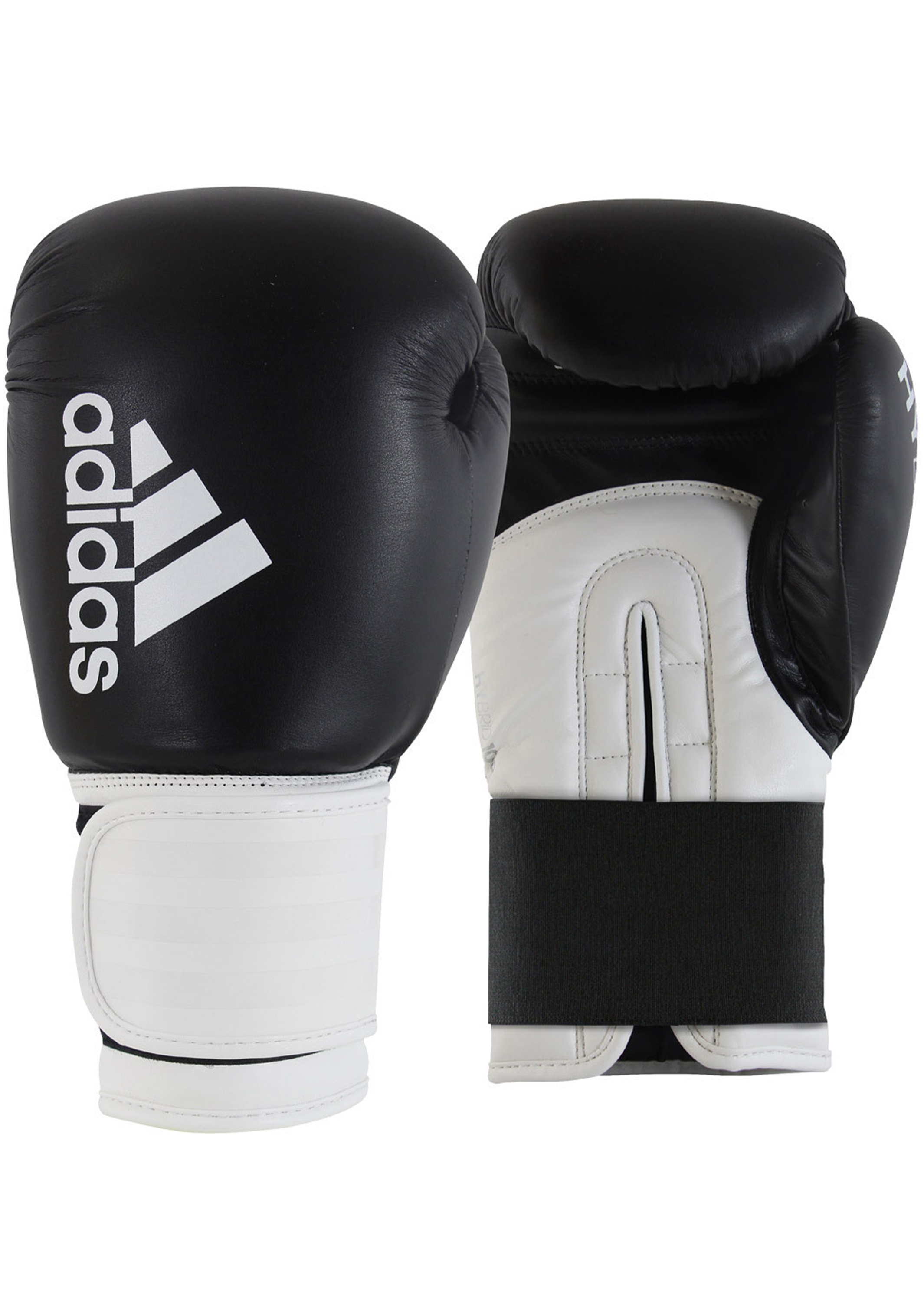 Adidas Hybrid 100 Boxing Gloves for Men & Women - Premium Training & Sparring Gloves (ADIH100 BW) - Ideal for Boxing, MMA, Kickboxing & Fitness Workouts