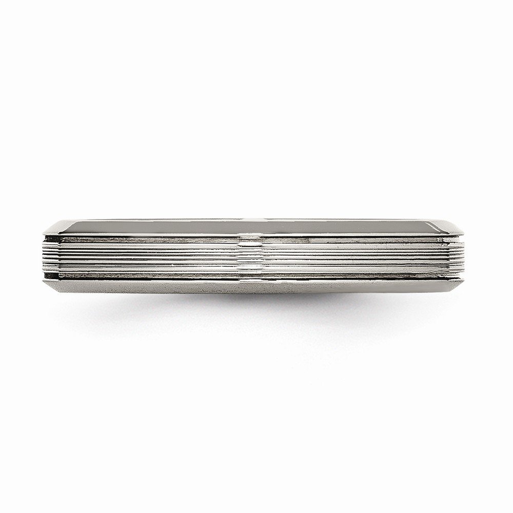 Premium Solid Titanium Men's Wedding Band Ring - Comfort Fit Grooved Design for Everyday Wear & Special Occasions - Durable, Hypoallergenic Jewelry for Grooms, Anniversaries & Gifts