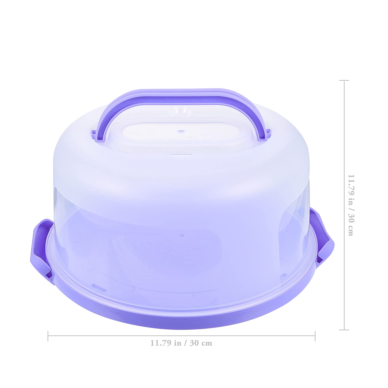 Kichvoe Cake Box - Premium Cake Container for Desserts & Pastries | Perfect for Bakery Storage, Party Serving & Gift Packaging