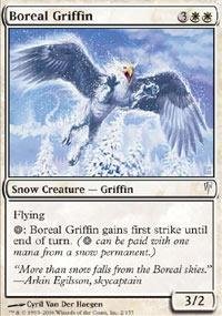 Magic: The Gathering Boreal Griffin Card - Coldsnap Expansion for MTG Deck Building & Collectible Trading Card Game