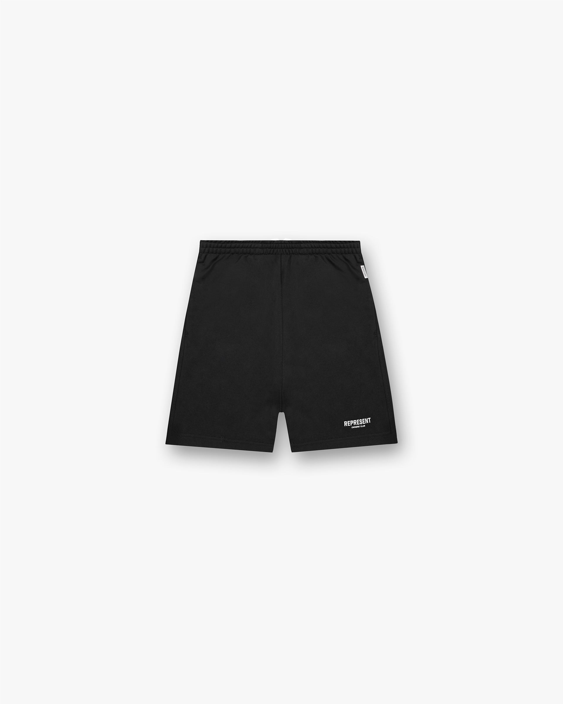 Represent Owners Club Shorts - Black | Men's Casual Athletic Shorts for Gym, Running & Lounge Wear