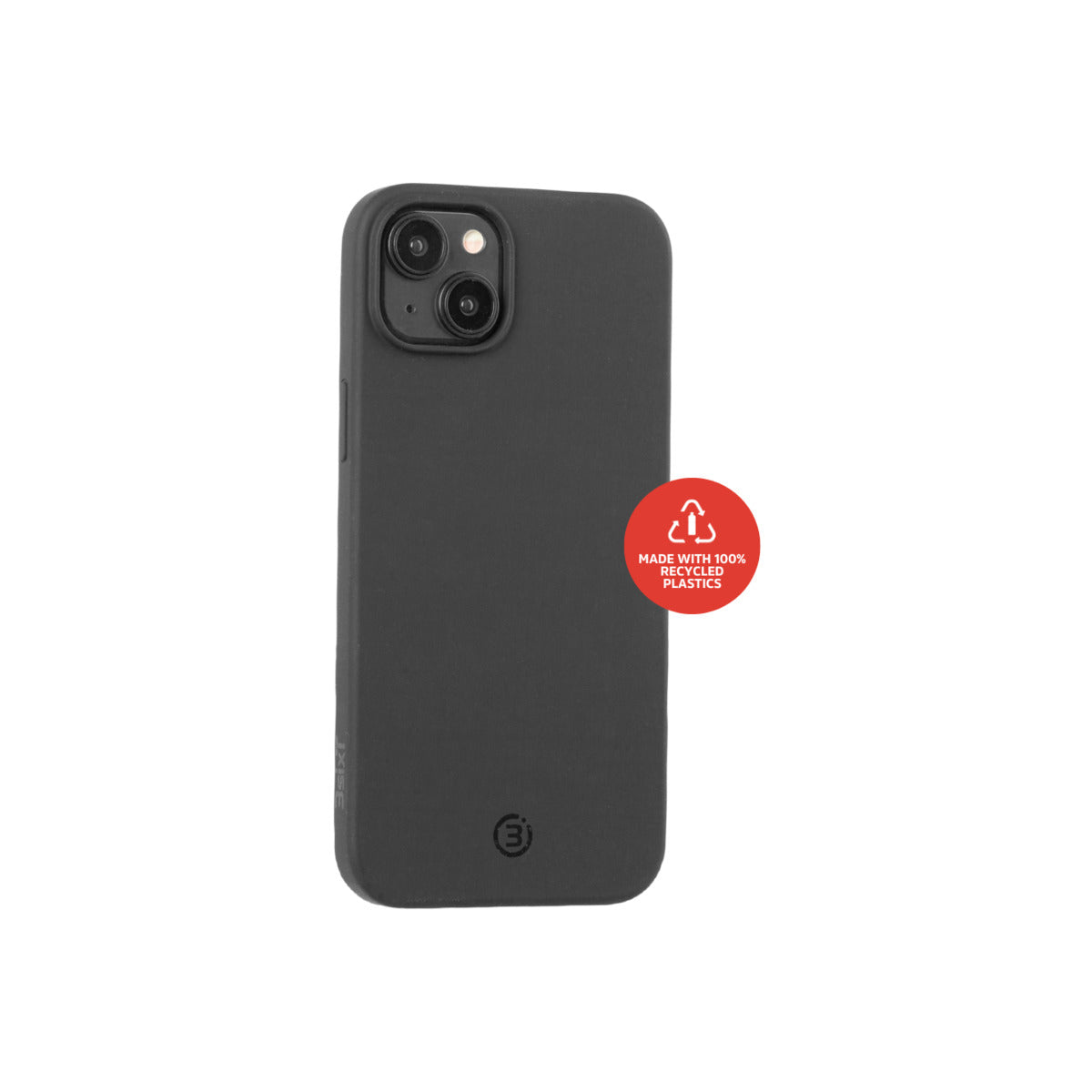 3sixT PureFlex+ Shockproof Case for Apple iPhone 15 Plus - Slim Protective Cover with Military-Grade Drop Protection (Matte Black) | Perfect for Outdoor Activities, Travel & Everyday Use