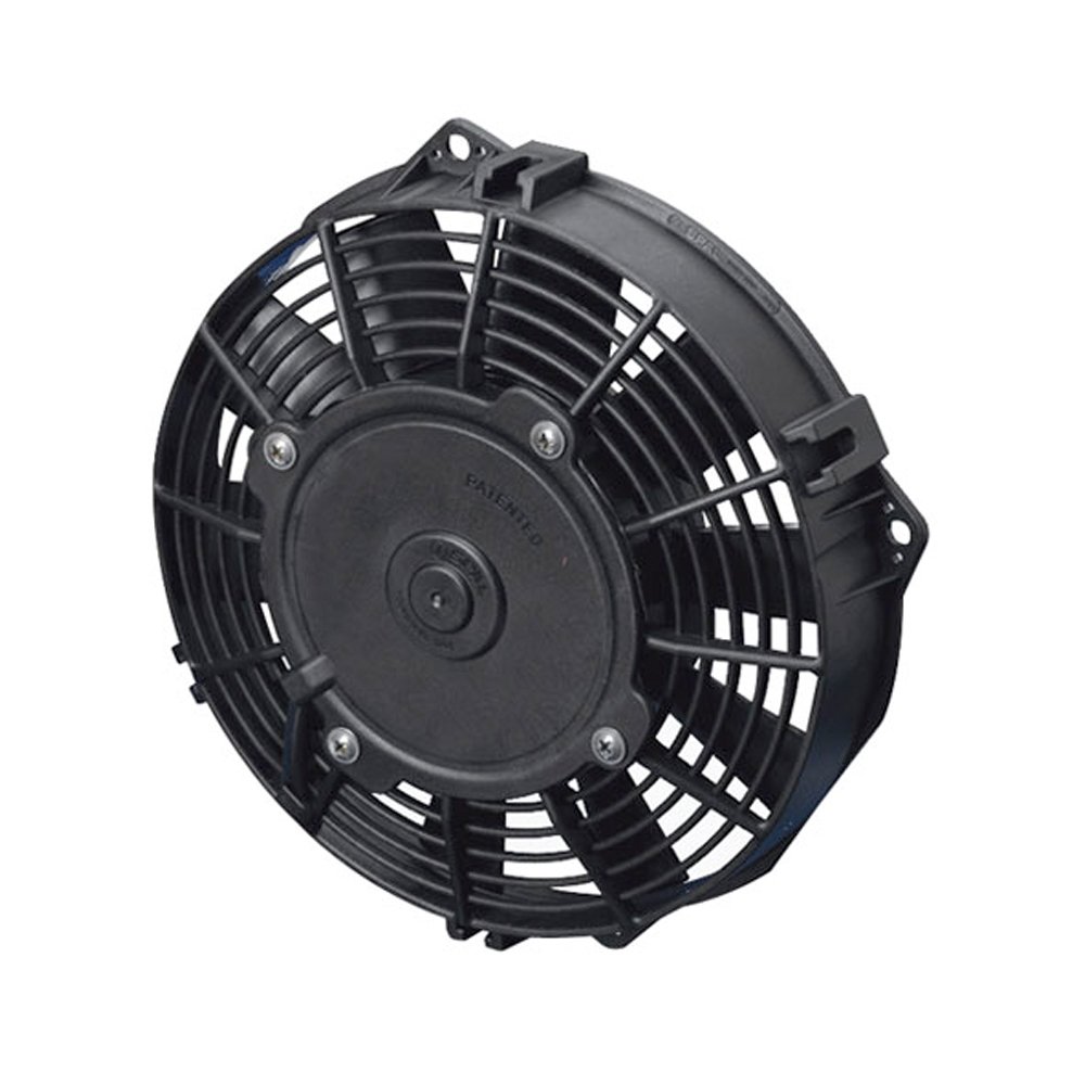 SPAL 30100358 7.5 Inch Straight Blade Low Profile Cooling Fan - Perfect for Automotive, Marine & RV Cooling Systems