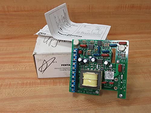 KB ELECTRONICS 9443 SI-5 Series Signal Isolator Board - 115-230V AC, 50/60Hz, Barrier Terminal Board for Industrial Automation & Control Systems