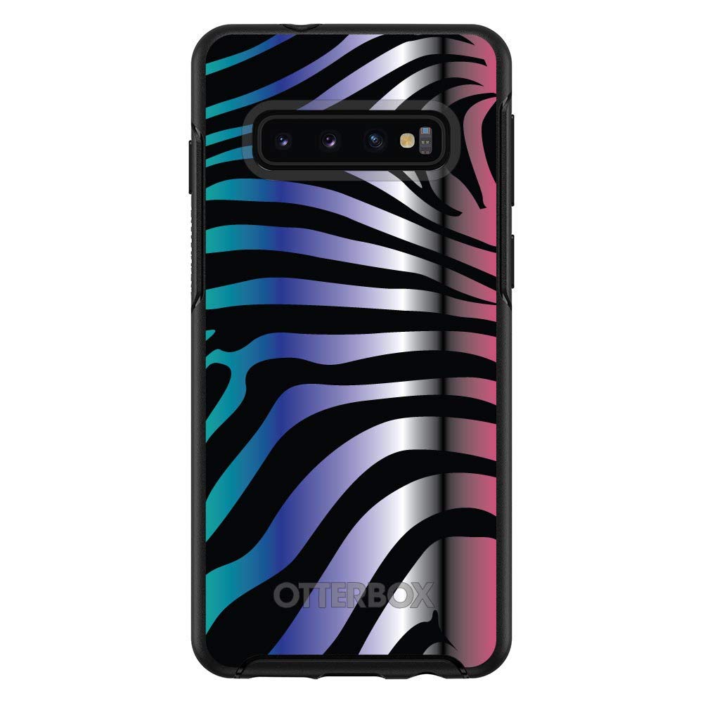 Premium Samsung Galaxy S10+ Plus Case (6.4 Inch) - Shockproof Slim Protective Cover with Custom Designs (Black/Pink/Teal/Blue/Zebra) - Perfect for Daily Use, Travel & Outdoor Activities