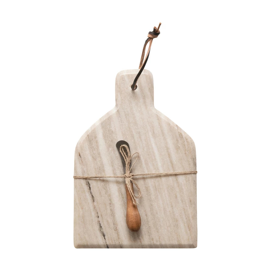 Premium Bamboo Cheese Board Set with Stainless Steel Canapé Knife - Perfect for Charcuterie, Cheese Platters & Entertaining