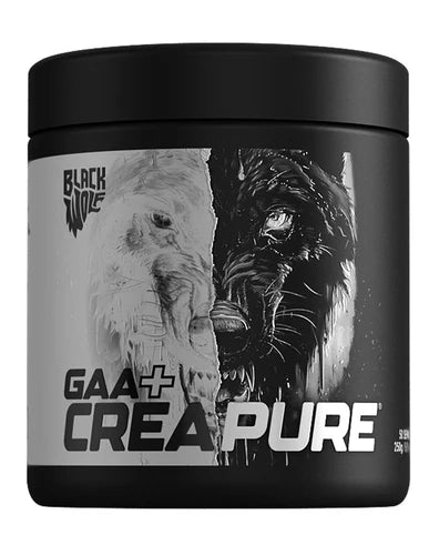 Black Wolf Creapure & GAA Supplement - Premium Creatine for Muscle Growth, Strength & Recovery | Ideal for Athletes, Bodybuilders & Fitness Enthusiasts