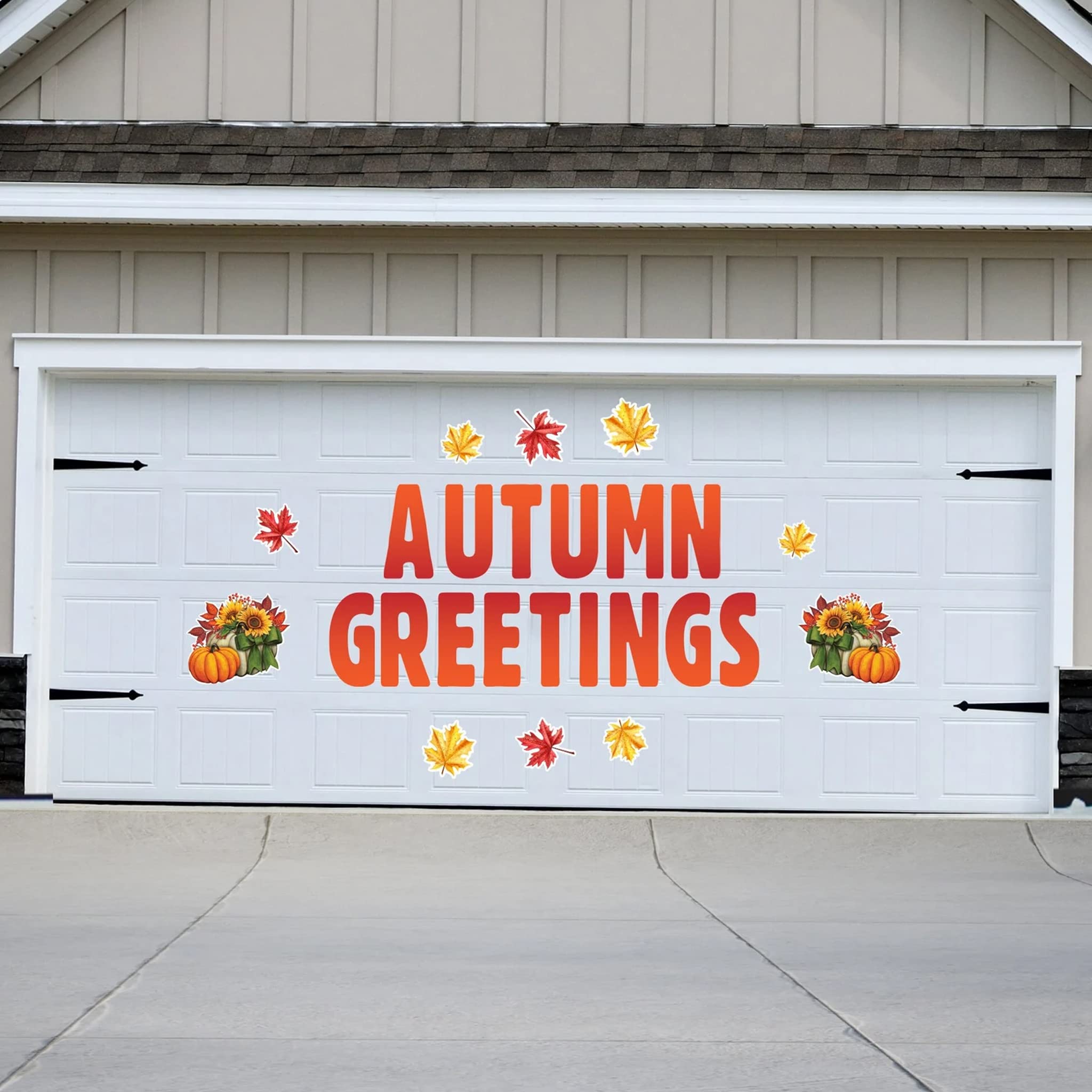 VictoryStore Thanksgiving Garage Magnets - 25pc Autumn Greeting Fall Leaves & Harvest Magnet Set for Refrigerator, Whiteboard, Metal Doors | Perfect for Thanksgiving Decor, Home & Office
