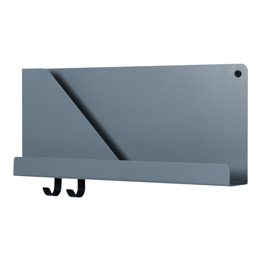 Muuto Johan Van Hengel Folded Shelves - Modern Wall Shelves for Living Room, Bedroom & Office Storage - Stylish Scandinavian Design for Home Decor