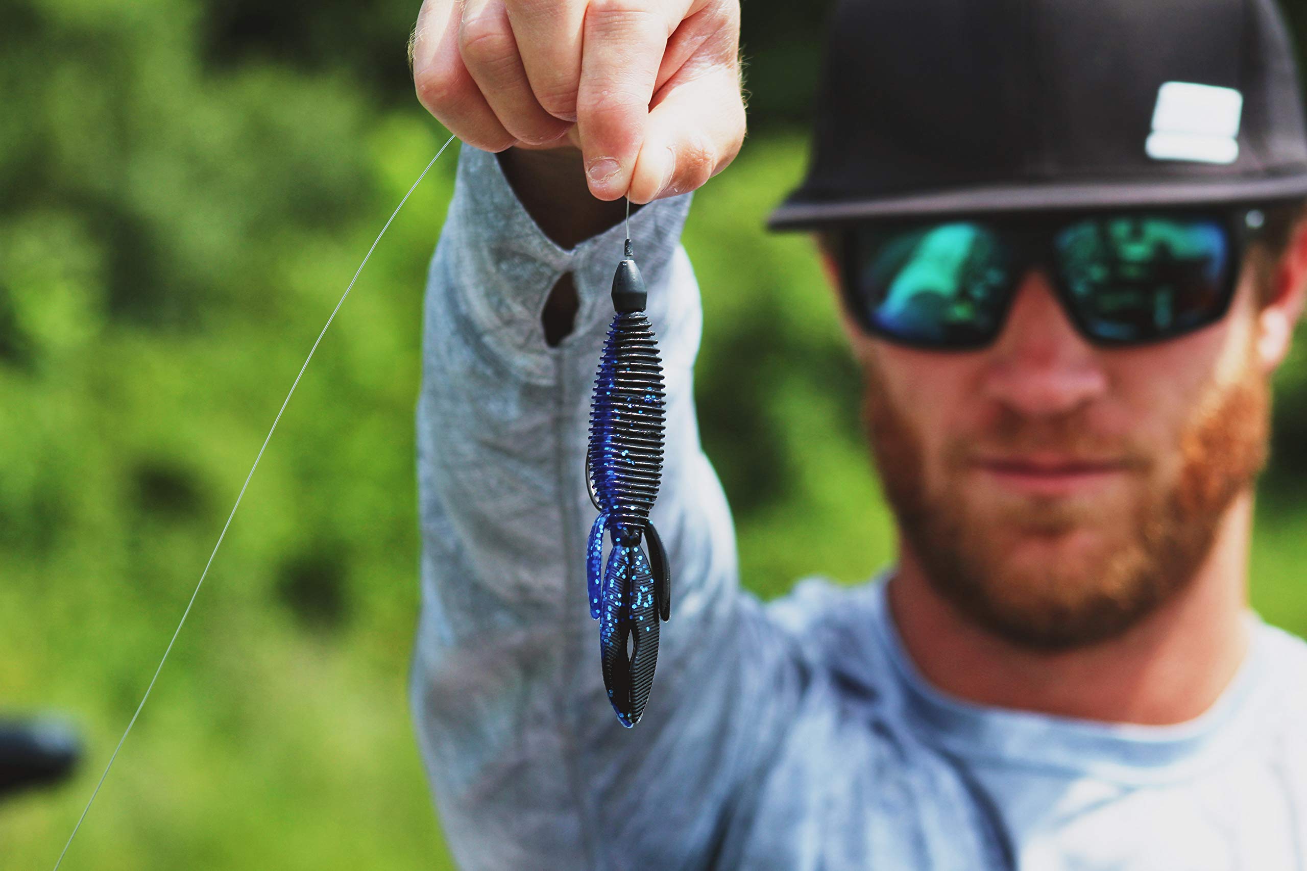 Berkley PowerBait MaxScent Chigger Craw Fishing Soft Bait - Realistic Scent & Action for Bass, Trout, and Panfish - Perfect for Freshwater Lakes, Rivers, and Ponds