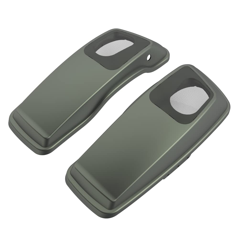 2014+ Harley Davidson Touring 6X9 Saddlebag Speaker Lids - Color Matched Replacement Parts for Enhanced Audio & Style | Perfect for Road Trips & Custom Bike Upgrades