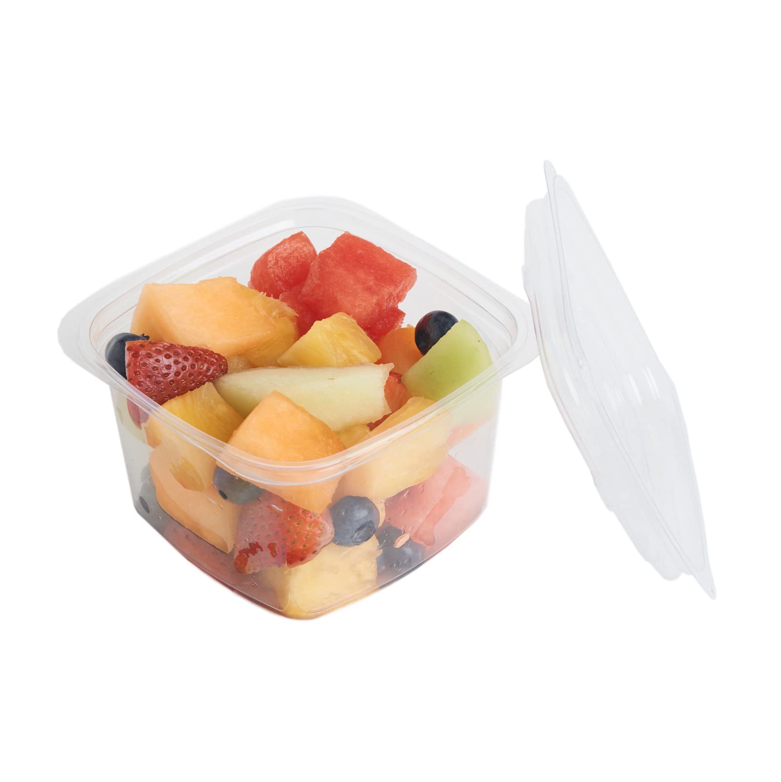 Eco-Friendly 675-Pack Clear Food Storage Lids for 8/12/16/24 oz Deli Containers | 99% Plant-Based, BPA-Free | Perfect for Meal Prep, Leftovers & Commercial Food Packaging