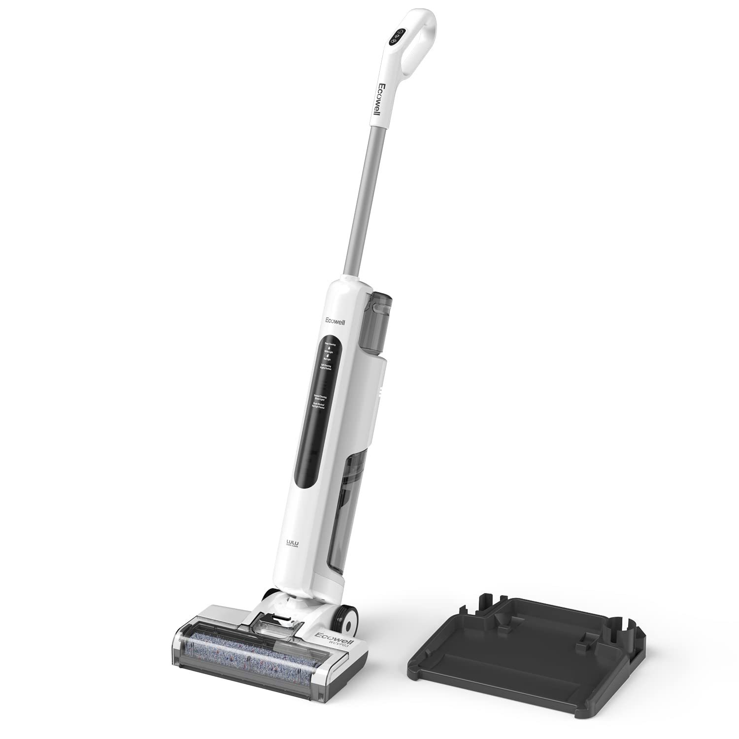 Ecowell Cordless Wet Dry Vacuum Cleaner and Mop - Self-Cleaning 2-in-1 for Hard Floors & Area Rugs | Lightweight 8.2lbs | Perfect for Pet Hair, Spills & Daily Home Cleaning