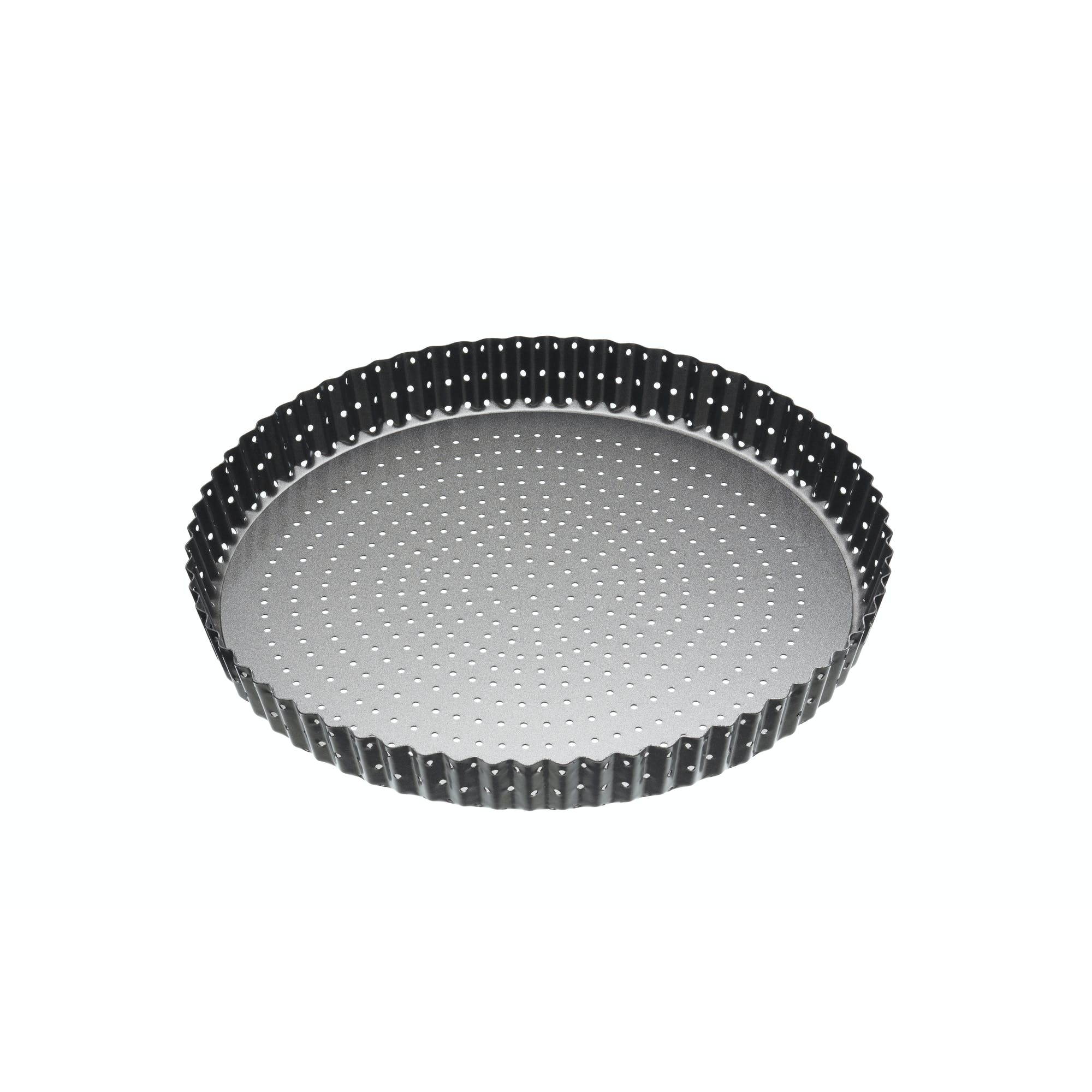 Premium Flan Quiche Pan - 20cm, 23cm, 25cm, 28cm Non-Stick Tart Baking Tin for Professional & Home Chefs - Perfect for French Desserts, Pies & Savory Quiches