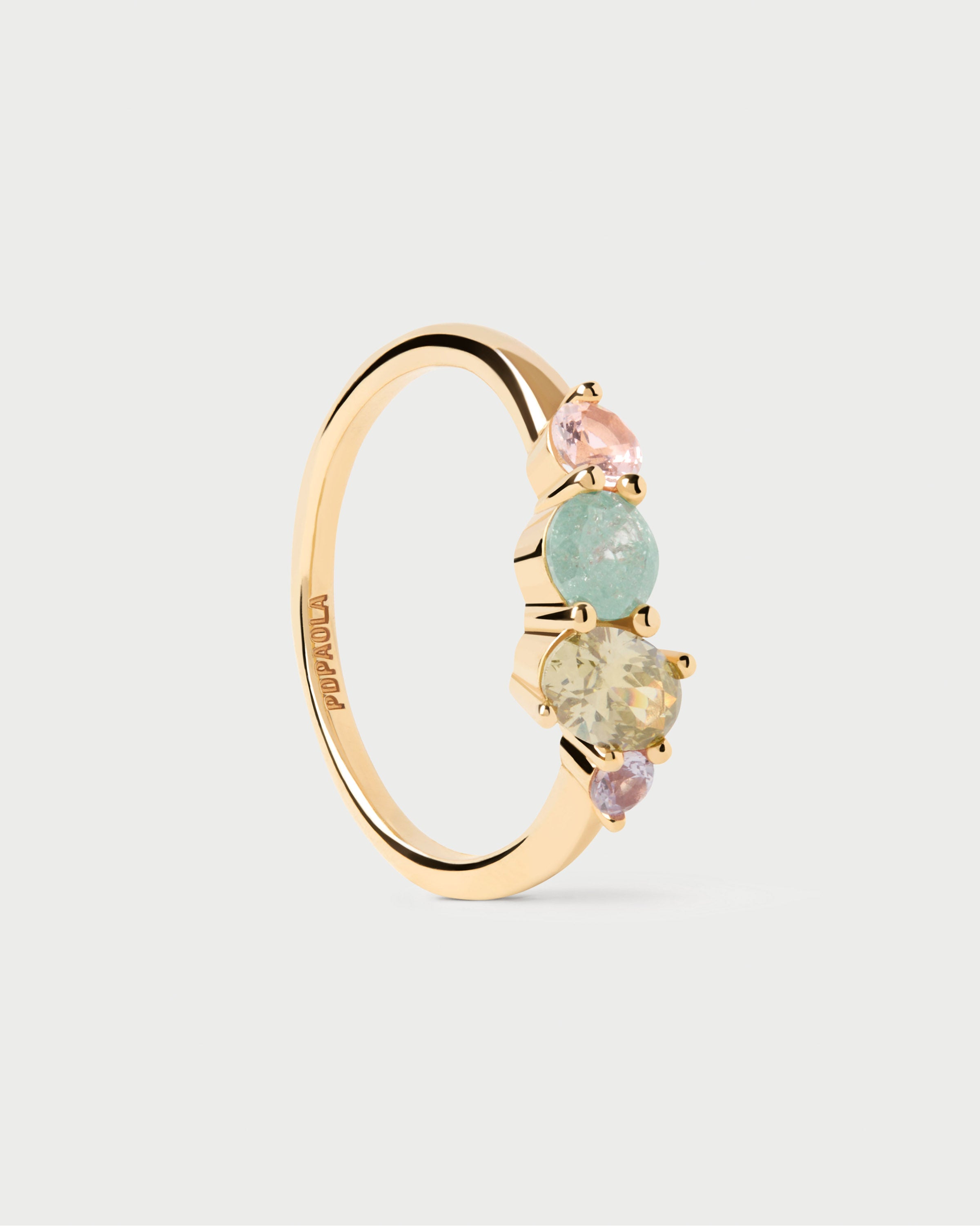 Dalia Ring for Women - Elegant Gold & Silver Stackable Rings Set - Perfect for Everyday Wear, Gifts & Special Occasions