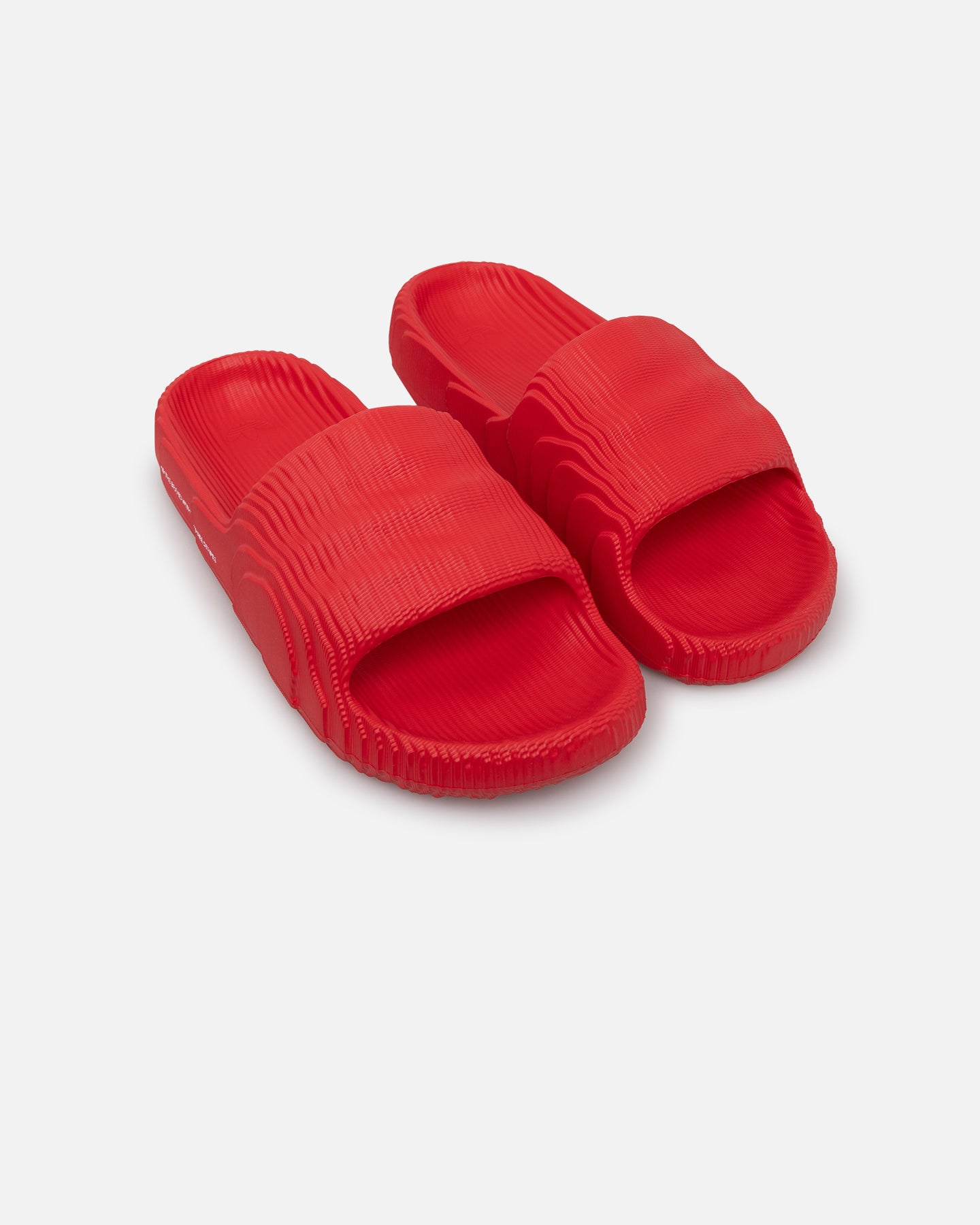 Adidas Adilette 22 Slides - Comfortable Men's & Women's Shower Sandals for Pool, Beach & Gym - Scarlet Red Color