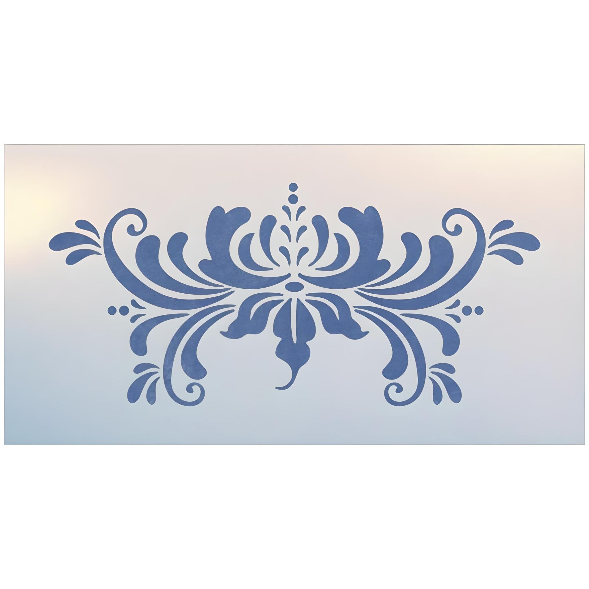 Rosemaling Pattern 17 Stencil - 10.6
