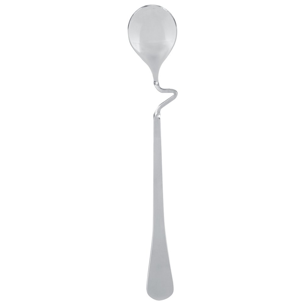 Premium Stainless Steel Electric Milk Frother - Handheld Battery-Operated Coffee Frother with Spoon for Lattes, Cappuccinos & Hot Chocolate | Perfect for Home, Office & Coffee Shops